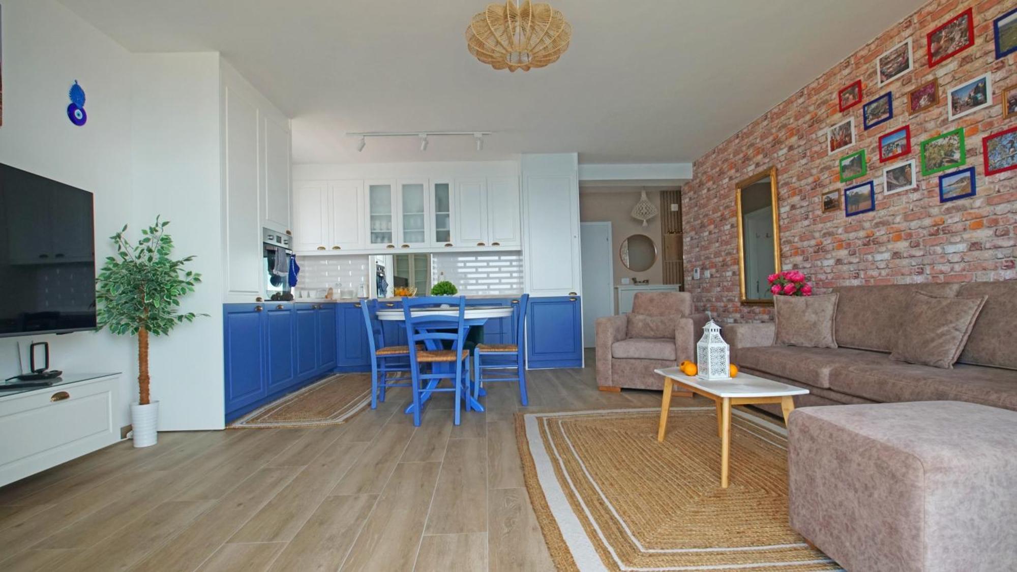 Blue Eye Apartment Sarandë Exteriör bild